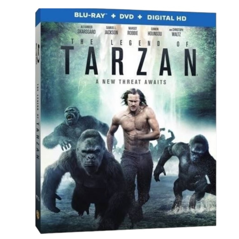 WARNER BROS The Legend of Tarzan Movie Video, Blu-Ray + DVD + Digital